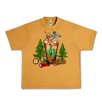 Peanut Butter camping cold drink frappe Urban Heavy Tee - FaDigitalArtStudio