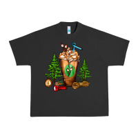 Pigment Black camping cold drink frappe Urban Heavy Tee - FaDigitalArtStudio
