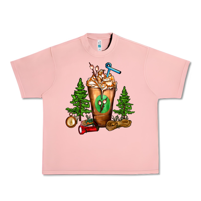 Camping Cold Drink Frappe Urban Heavy Tee by FaDigitalArtStudio | Teevron