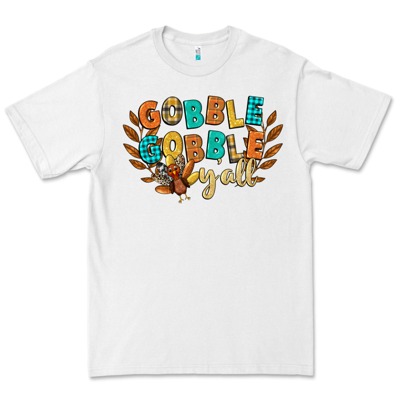 Gobble Gobble Yall Premium Tee by CowGirlArtShop | Teevron