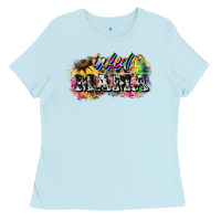 Baby Blue inked mama mother's day Ladies Tee - HowdyJamesFarm