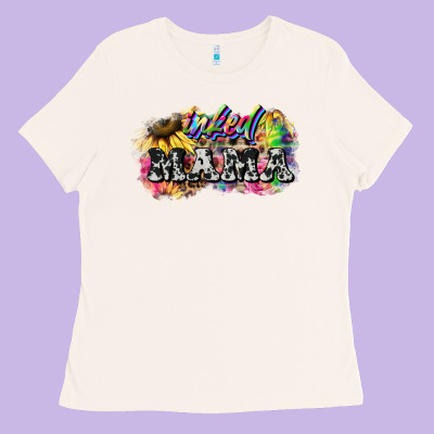 Inked Mama Mother's Day Ladies Tee Designed By Howdyjamesfarm