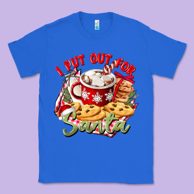 I Put Out For Santa Classic Tee Designed By Cowgirlartshop