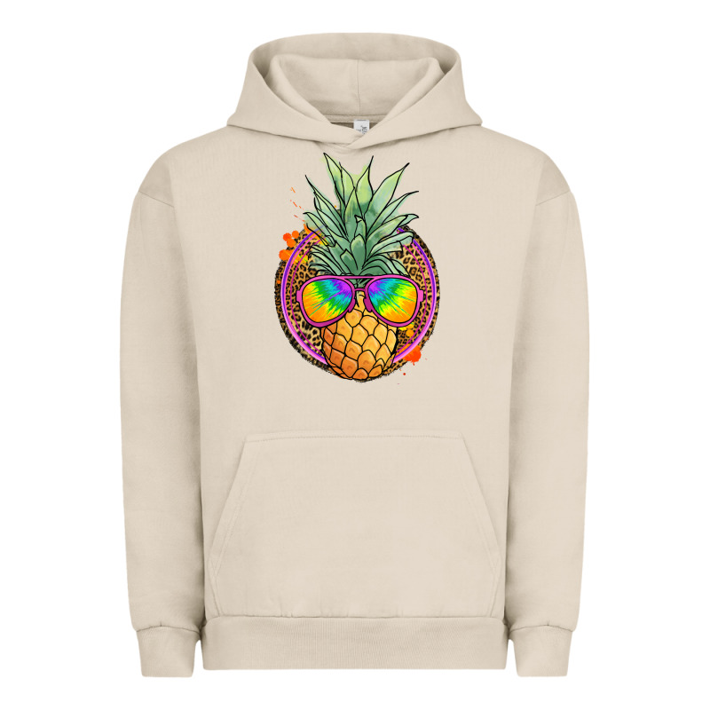 Pineapple And Glasses Urban Hoodie by JahusDesignShop | Teevron