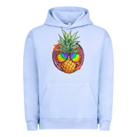 Pigment Grape Ice pineapple and glasses Urban Hoodie - JahusDesignShop