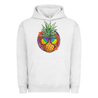 Pigment Lunar Rock pineapple and glasses Urban Hoodie - JahusDesignShop