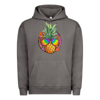 Pigment Tornado pineapple and glasses Urban Hoodie - JahusDesignShop