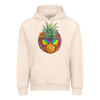 Sandshell pineapple and glasses Urban Hoodie - JahusDesignShop