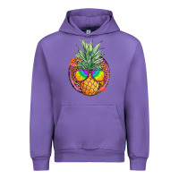 Tulip pineapple and glasses Urban Hoodie - JahusDesignShop
