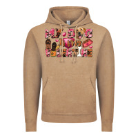 Vintage Coffee my dog is my valentine Vintage Hoodie - FaDigitalArtStudio
