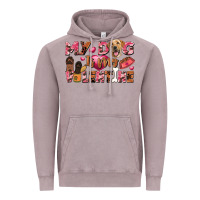 Vintage Zinc my dog is my valentine Vintage Hoodie - FaDigitalArtStudio