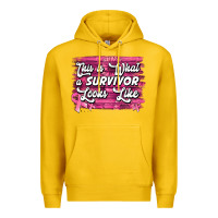 Lemon this is what a survivor looks like breast cancer awareness Premium Hoodie - Jasminsmagicworld