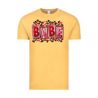 Vintage Mustard Valentine's Day babe Vintage Tee - FaDigitalArtStudio