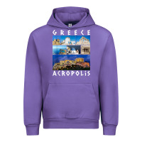 Tulip greece acropolis famous sights gallery traveler souvenir t shirt Urban Hoodie - baoMotion