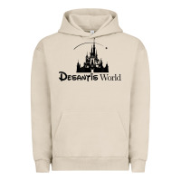 Pigment French Oak desantis world anti woke corporation political t shirt Urban Hoodie - baoMotion