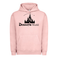 Pigment Salmon desantis world anti woke corporation political t shirt Urban Hoodie - baoMotion