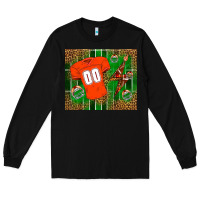 Black american football uniform mouse pad Long Sleeve Tee - BundleAndBundleShop