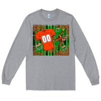 Heather Grey american football uniform mouse pad Long Sleeve Tee - BundleAndBundleShop