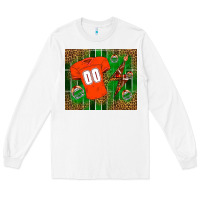 White american football uniform mouse pad Long Sleeve Tee - BundleAndBundleShop
