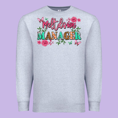 Meltdown Manager Premium Sweatshirt Designed By Jahusdesignshop