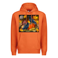 Carrot Fall Crow Premium Hoodie - LillyAllenDesigns