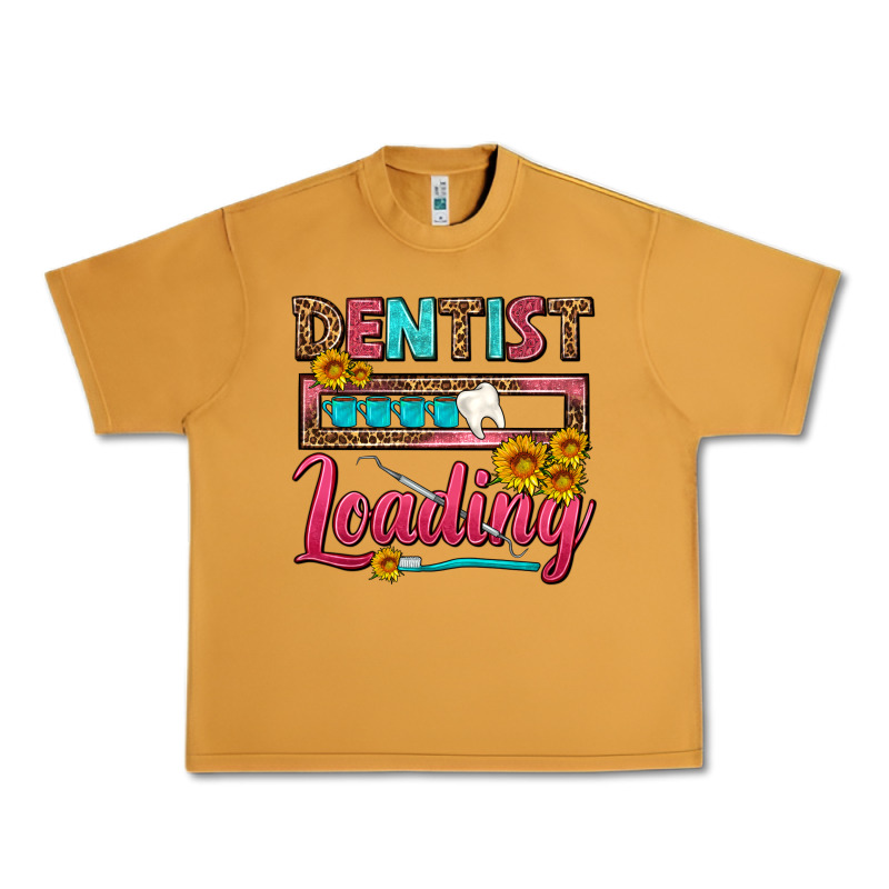 Dentist Loading With Coffee Mug Urban Heavy Tee by FaDigitalArtStudio | Teevron