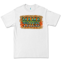 White Leopard Floral Mama Tried Premium Tee - Jasminsmagicworld