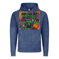 Vintage Denim drink up witches tumbler Vintage Hoodie - BundleAndBundleShop