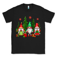 Black christmas gnomies Classic Tee - CowGirlArtShop
