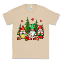 Mushroom christmas gnomies Classic Tee - CowGirlArtShop