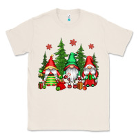 Natural christmas gnomies Classic Tee - CowGirlArtShop