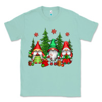 Seafoam christmas gnomies Classic Tee - CowGirlArtShop