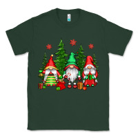 Sports Green christmas gnomies Classic Tee - CowGirlArtShop