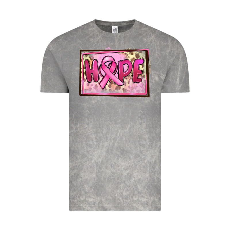 Hope Breast Cancer Vintage Tee by FaDigitalArtStudio | Teevron