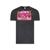 Vintage Black Hope Breast Cancer Vintage Tee - FaDigitalArtStudio