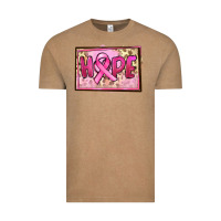 Vintage Coffee Hope Breast Cancer Vintage Tee - FaDigitalArtStudio