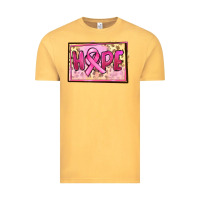 Vintage Mustard Hope Breast Cancer Vintage Tee - FaDigitalArtStudio