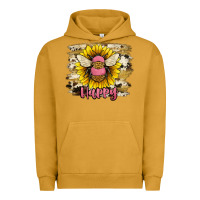 Pigment Peanut Butter bee happy Urban Hoodie - JahusDesignShop