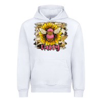 White bee happy Urban Hoodie - JahusDesignShop