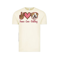 Vintage Arctic Peace Love Bulldog Vintage Tee - Jasminsmagicworld