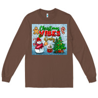 Chestnut christmas vibes only tumbler Long Sleeve Tee - BundleAndBundleShop