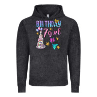 Vintage Black birthday girl 7 Vintage Hoodie - BundleAndBundleShop