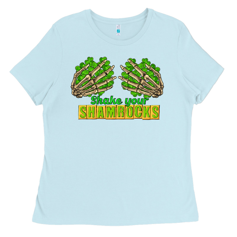 Shake Your Shamrocks St. Patrick's Day Ladies Tee by CowGirlArtShop | Teevron
