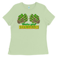 Matcha Shake Your Shamrocks St. Patrick's Day Ladies Tee - CowGirlArtShop