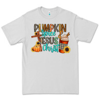 Dove Grey pumpkin spice and jesus christ Premium Tee - CowGirlArtShop