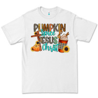 White pumpkin spice and jesus christ Premium Tee - CowGirlArtShop