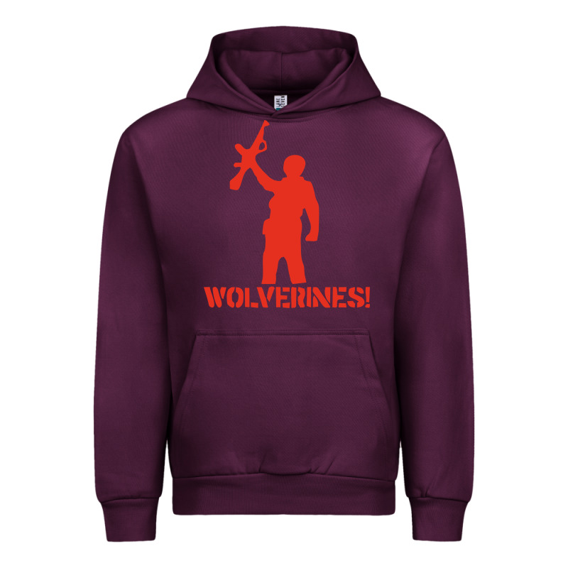 Red Dawn Wolverines Urban Hoodie by baoMotion | Teevron
