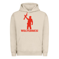 Pigment French Oak red dawn wolverines Urban Hoodie - baoMotion