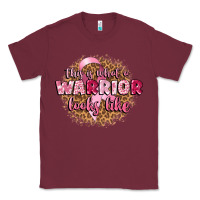 Burgundy this is what a warrior looks like Classic Tee - CowGirlArtShop
