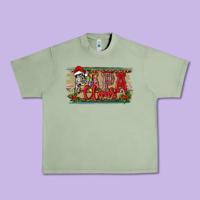 Christmas Western Papa Claus Urban Heavy Tee Designed By Ranaportraitstore